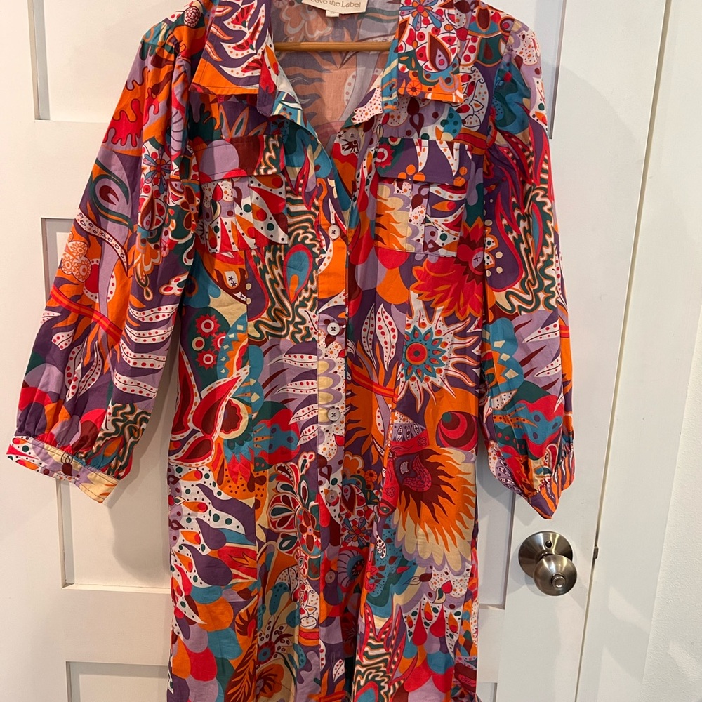 Love the Label Multicolor Floral Dress
